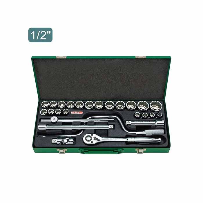 جعبه بکس 1/2 کوتاه 12 پر تاپ تول 26 پارچه مدلGCAD2602