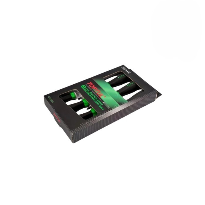جعبه پیچ گوشتی ضربه ای اچار خور دو سو تاپ تول مدل GFE-0602
