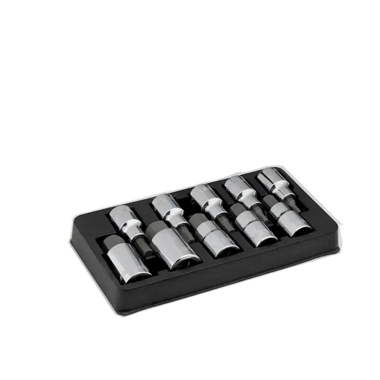 جعبه بکس 1/2 اینچ و 1/4 اینچ - 60 پارچه - ساخت تایوان برند نووا- مدل 7004