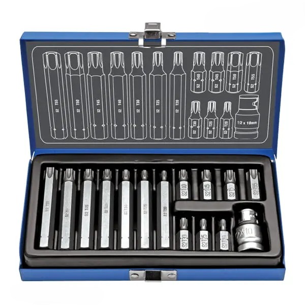 جعبه بیت 1/2 اینچ 15 پارچه ستاره ای برند نووا مدل 6560
