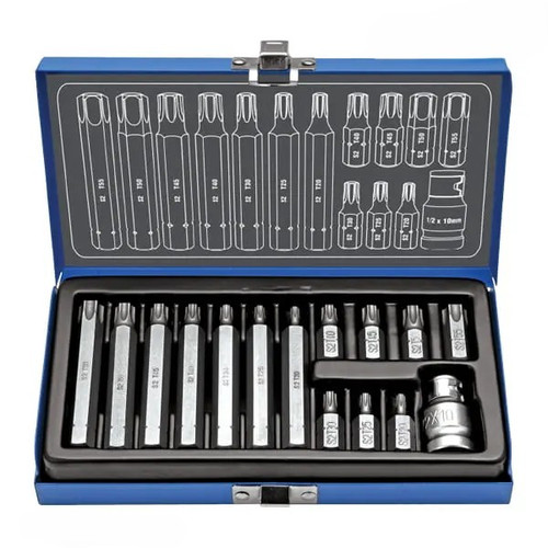 جعبه بیت 1/2 اینچ 15 پارچه ستاره ای برند نووا مدل 6560