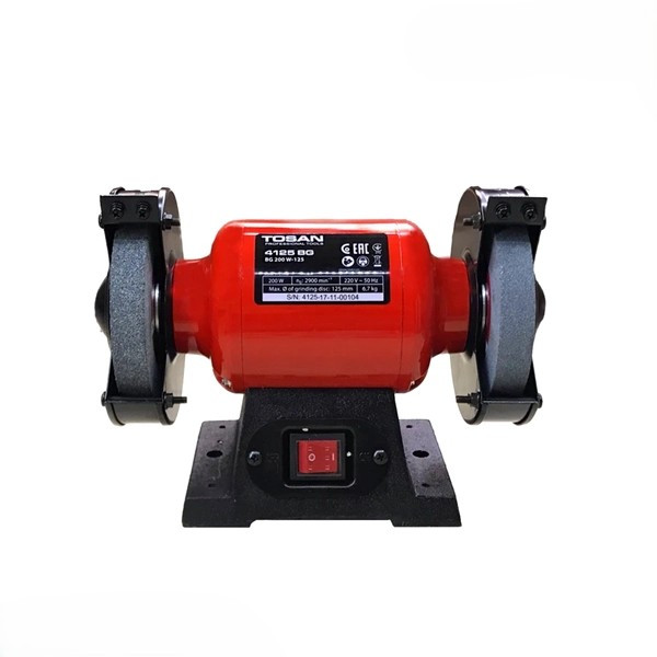 سنگ سنباده رومیزی 4125BG برند توسن 125 میلیمتر 200 وات