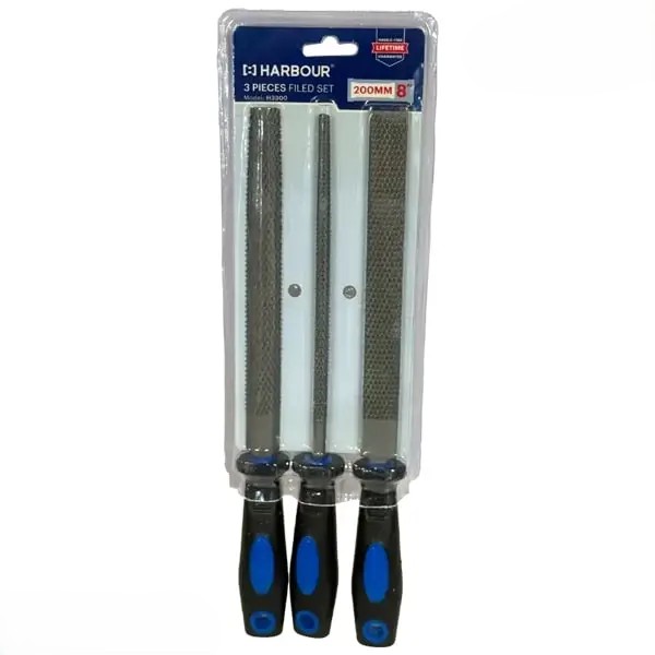 ست سه عددی سوهان چوب برند هاربر مدل H3300
